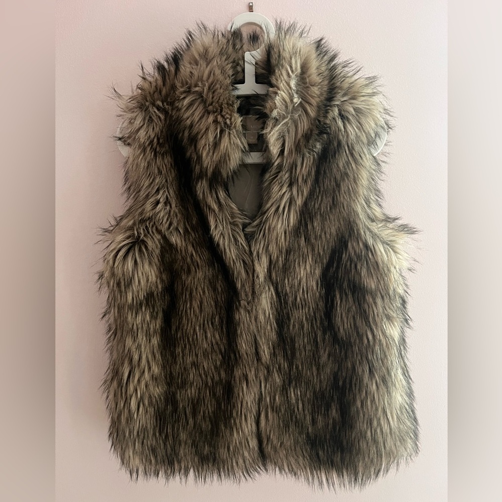 Michael Kors Faux Fur Vest